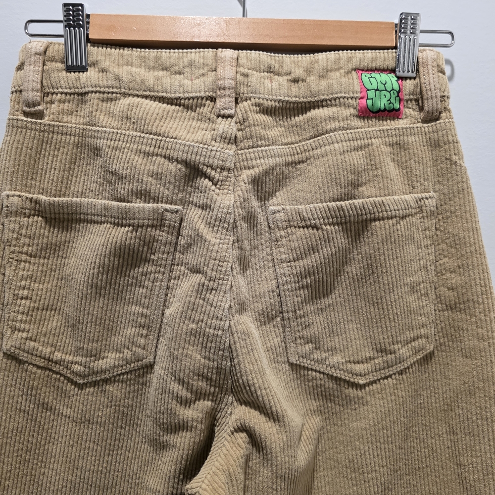 Empyre Y2K Beige Corduroy High Rise Jeans Skate Pants Size 0 - Picture 4 of 9
